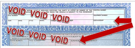 Oregon Department of Transportation : Titling and Registering Your